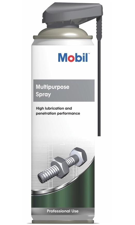 Spray Ulei Multifuncțional MOBIL, Lubrifiant și Dezghețant, 0.5 Litri
